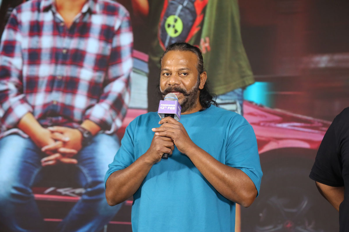 Chitram Seenu speaking at launch event