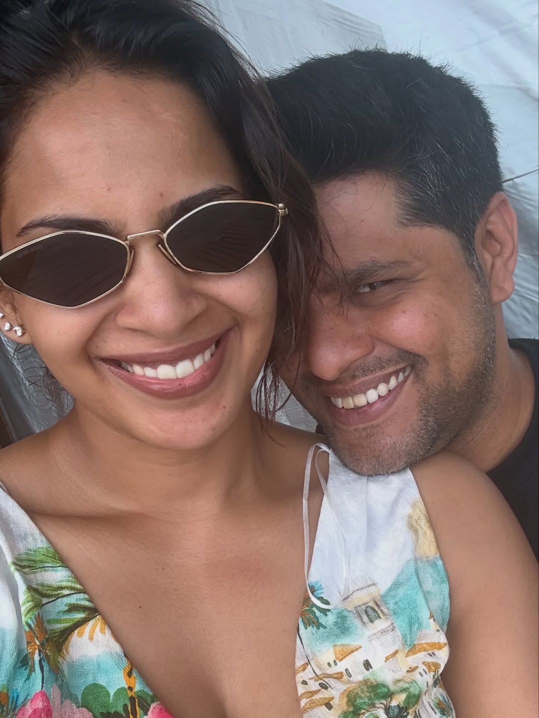 Samyuktha Shanmughanathan's Romantic Honeymoon Pics with Husband Anirudha Srikkanth go Viral