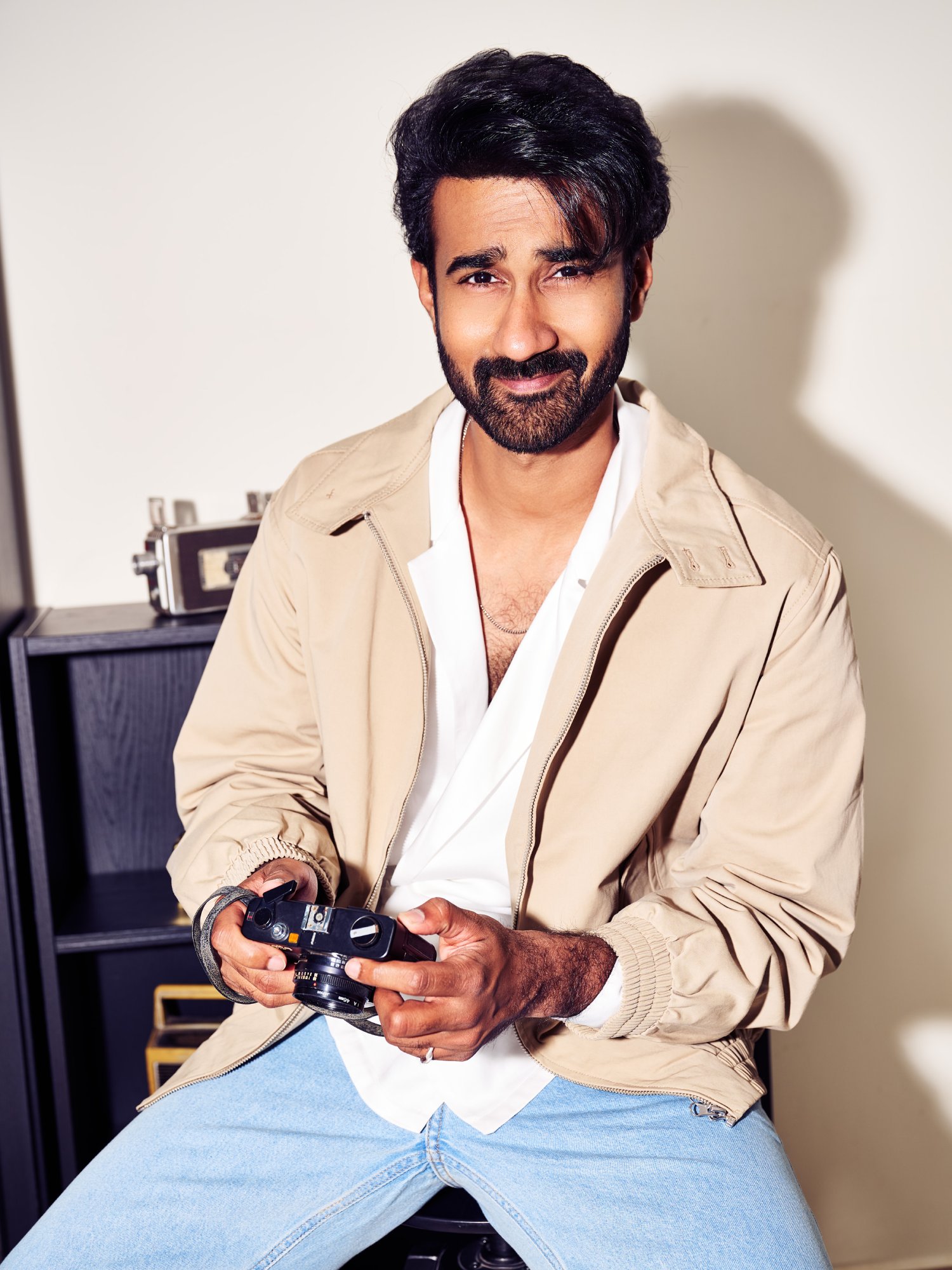 Santosh Sobhan looking sharp and casual