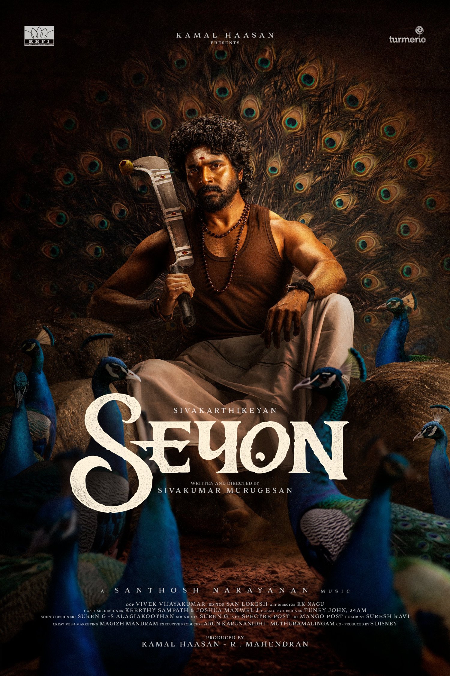 Sivakarthikeyan in Seyon first look poster