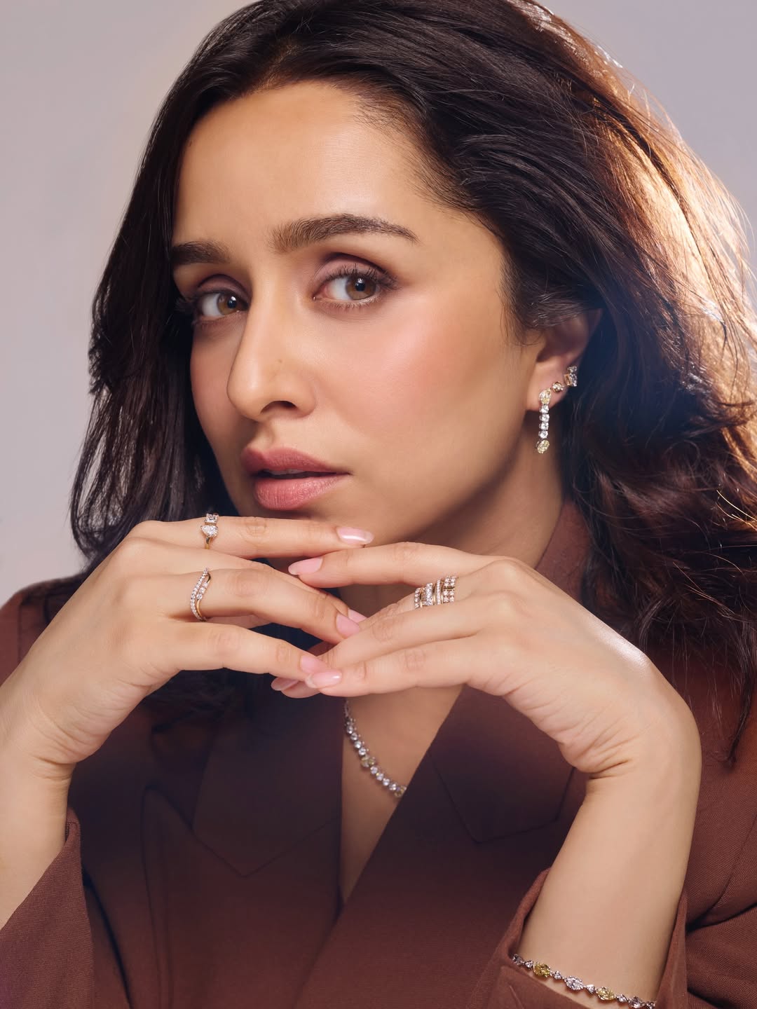 Shraddha Kapoor stylish blazer fashion statement pose
