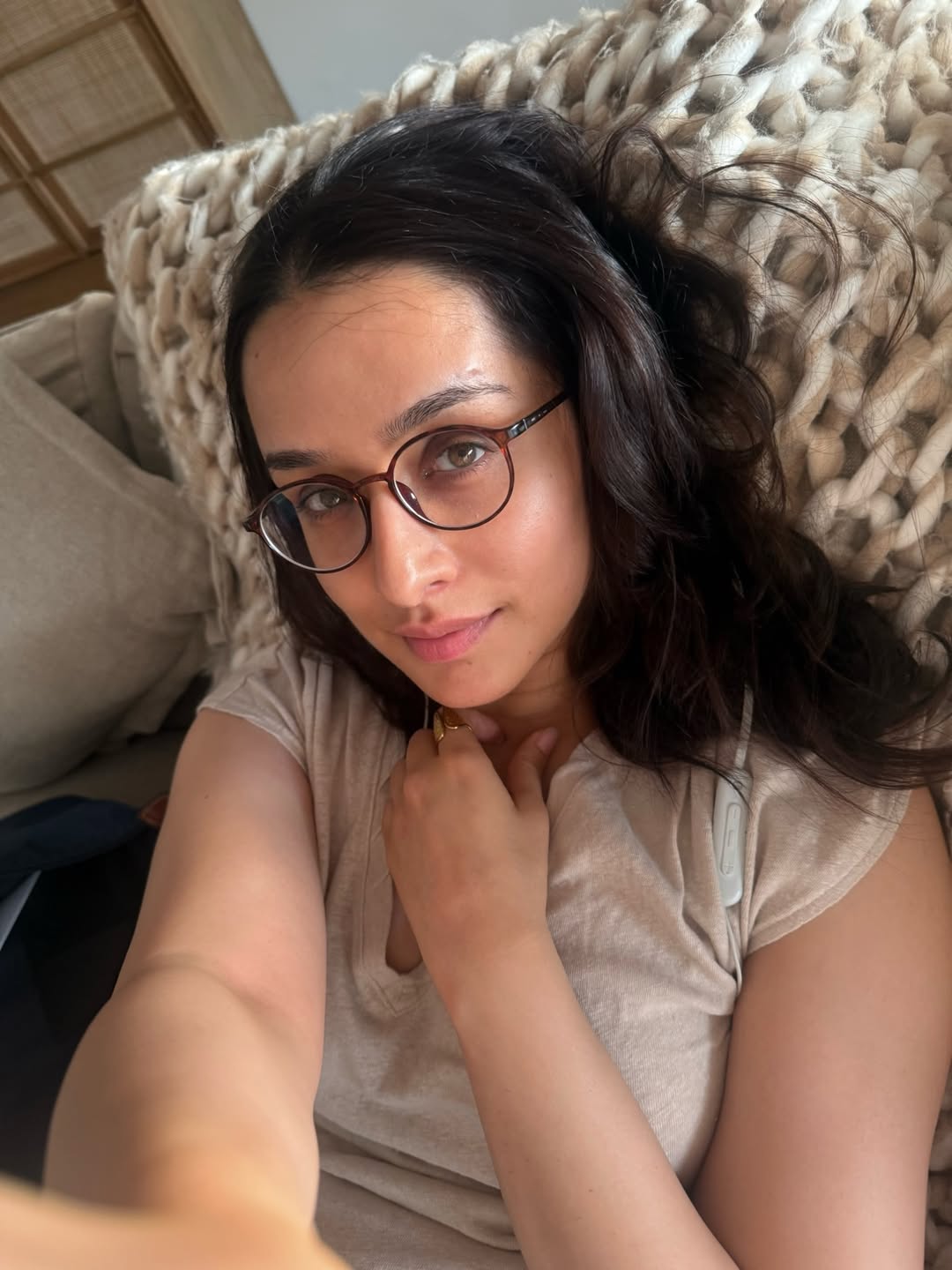 Shraddha Kapoor effortless chic style with glasses