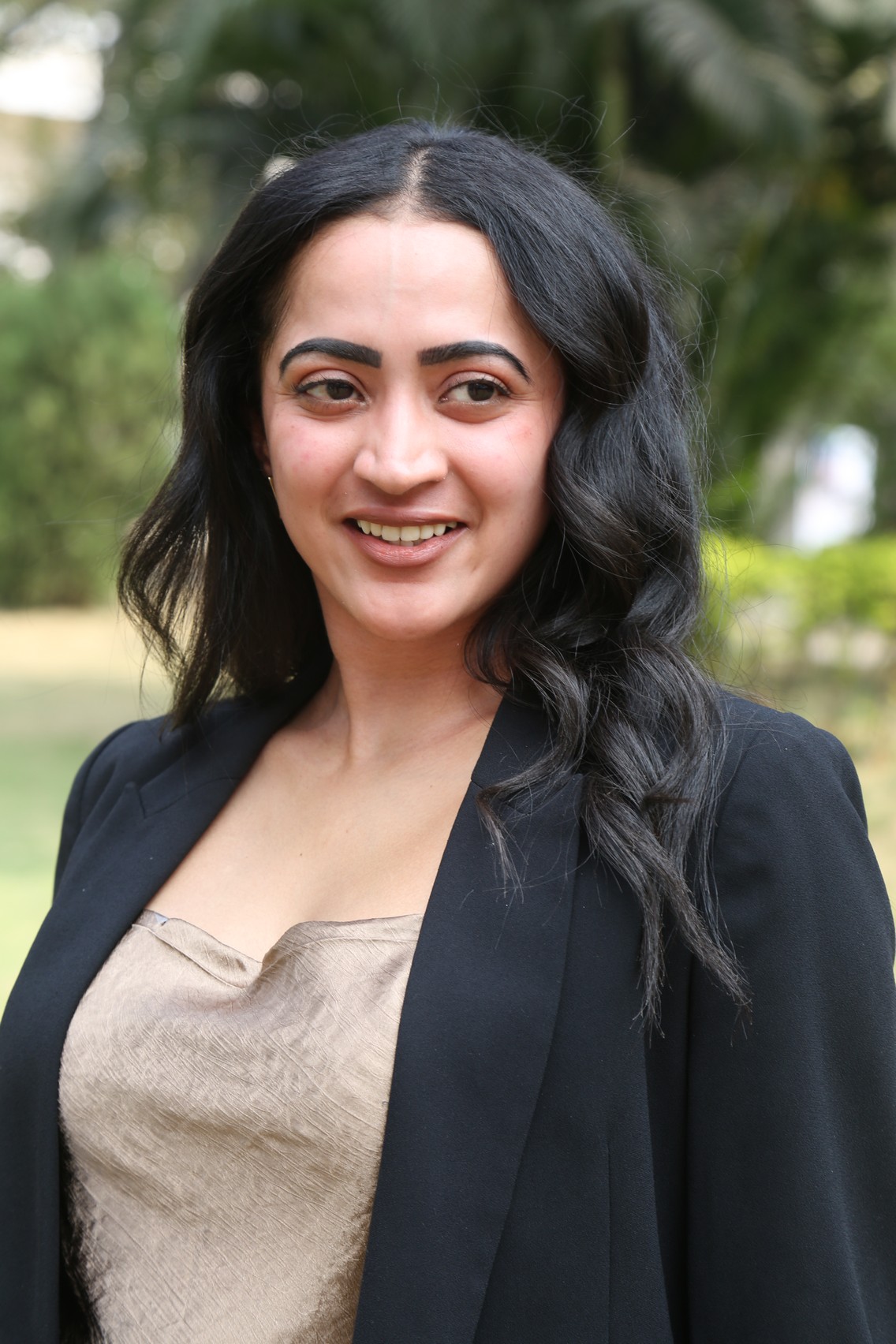 Shruti Shetty polished blazer fashion look