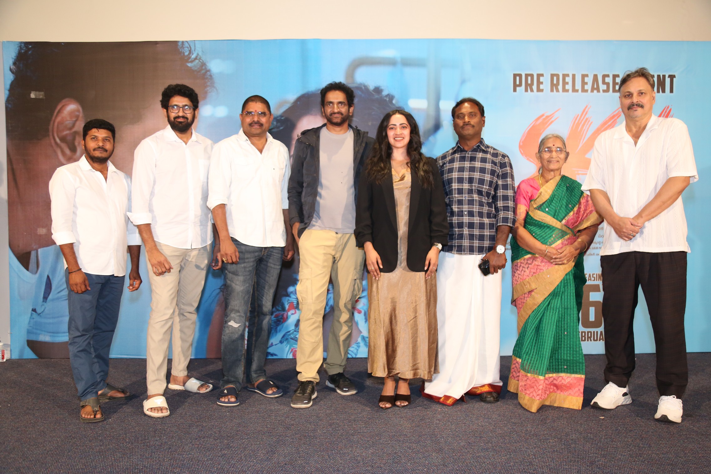 SKY movie team group photo at press meet