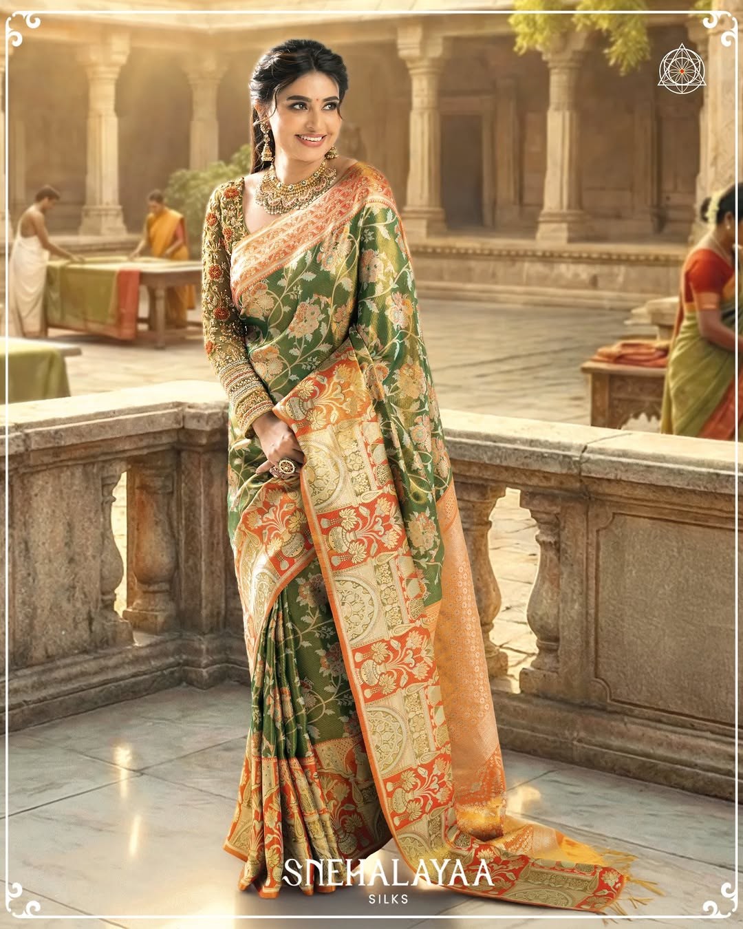 Sneha Stuns While Promoting Her Saree Store ‘Snehalaya’ – Photos Go Viral