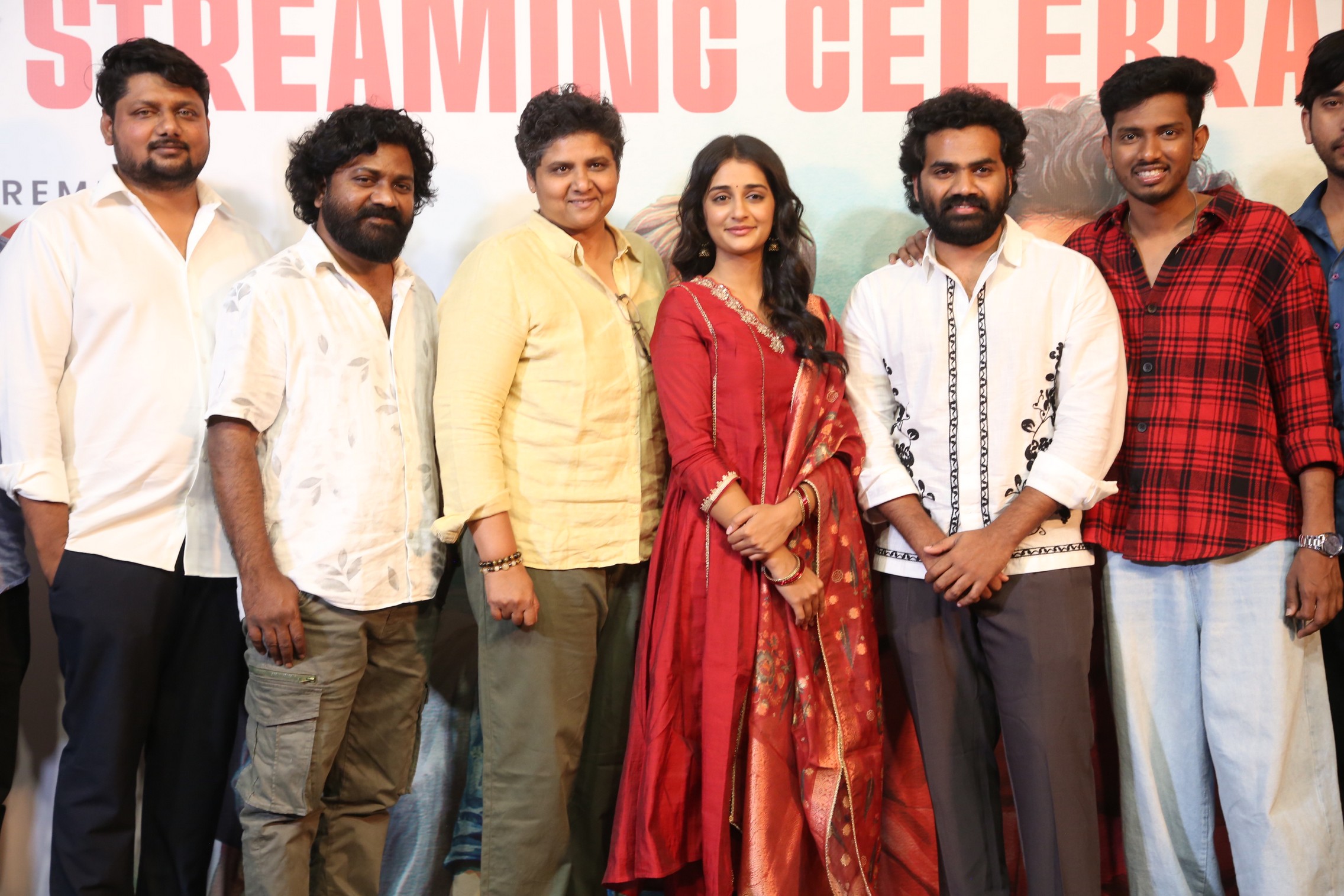 Sai Krishna, Venu Udugula, Nandini Reddy with Sri Chidambaram Garu team