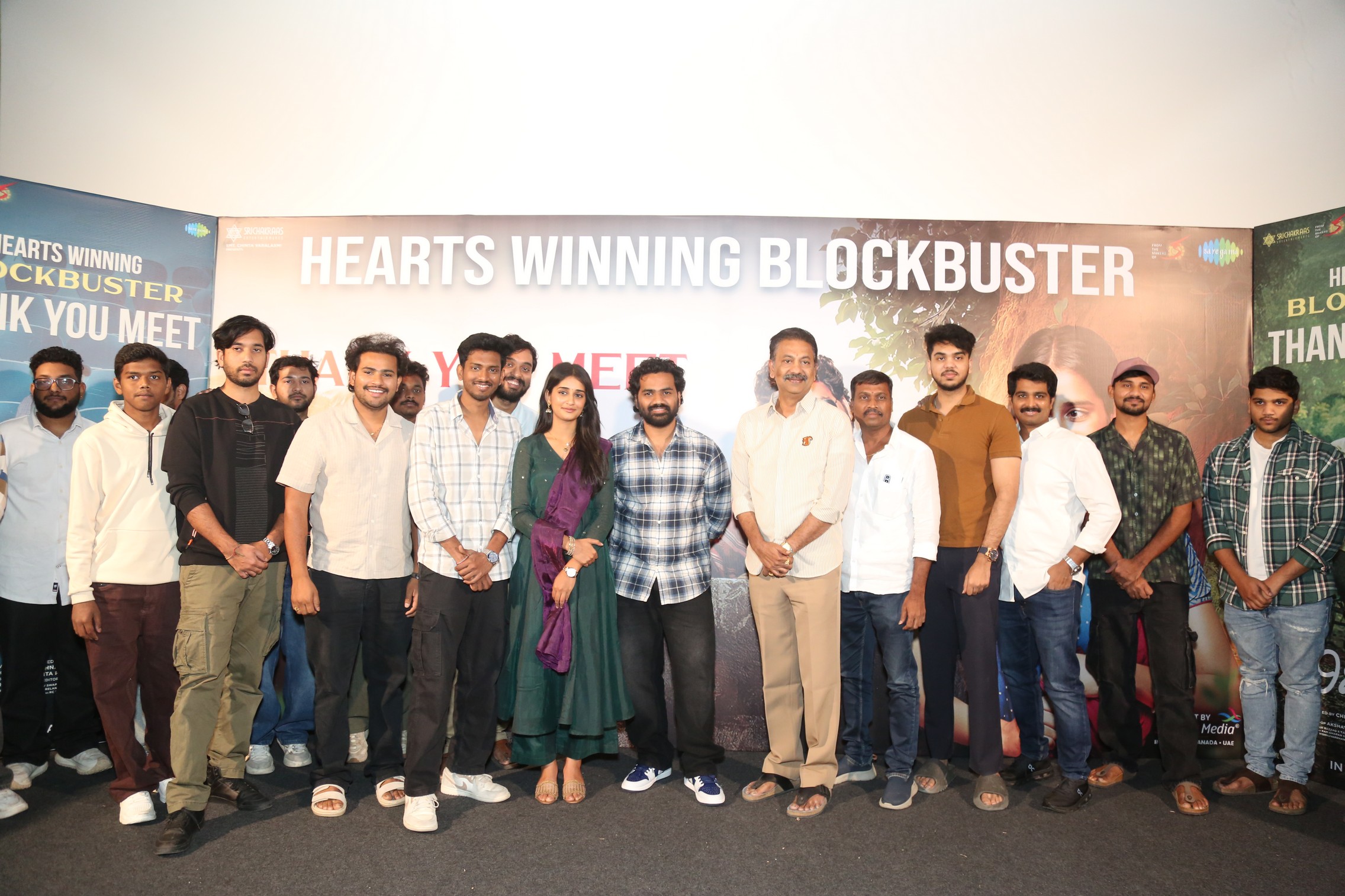 Sri Chidambaram Garu team group media photo