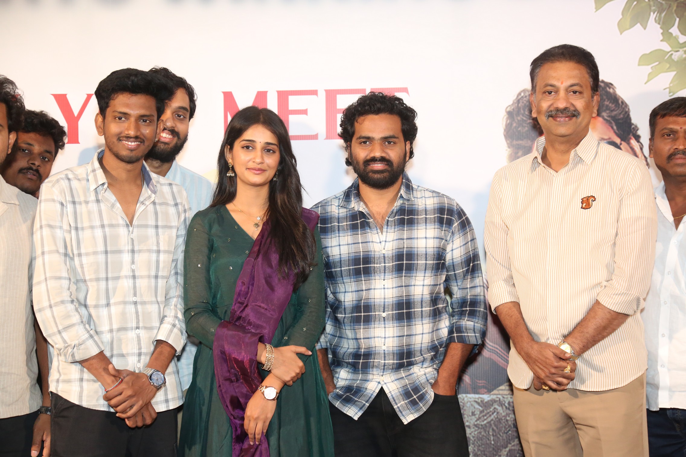 Sri Chidambaram Garu cast crew official pose