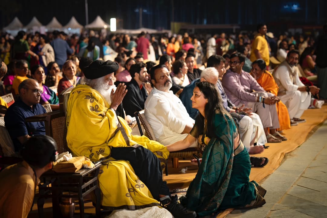 Srinidhi Shetty’s Maha Shivratri Celebration: Divine Moments with Sadhguru