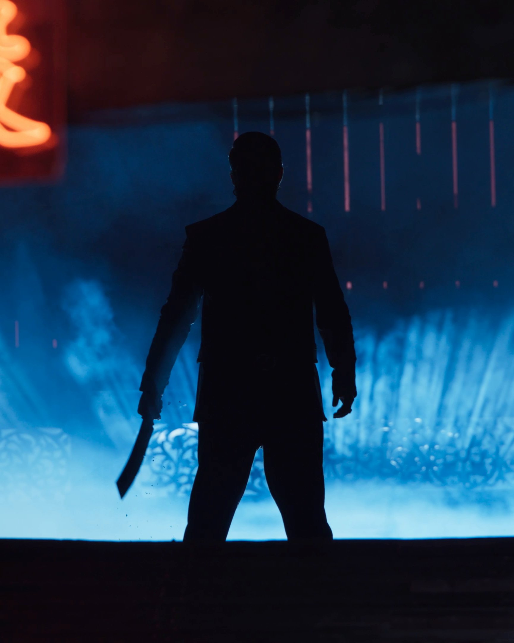 Yash intense silhouette look in Toxic