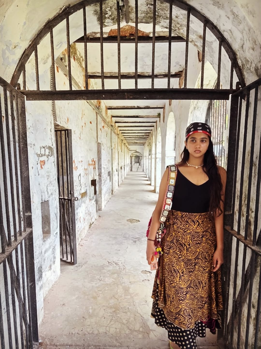 Jovika Vijayakumar temple visit photos