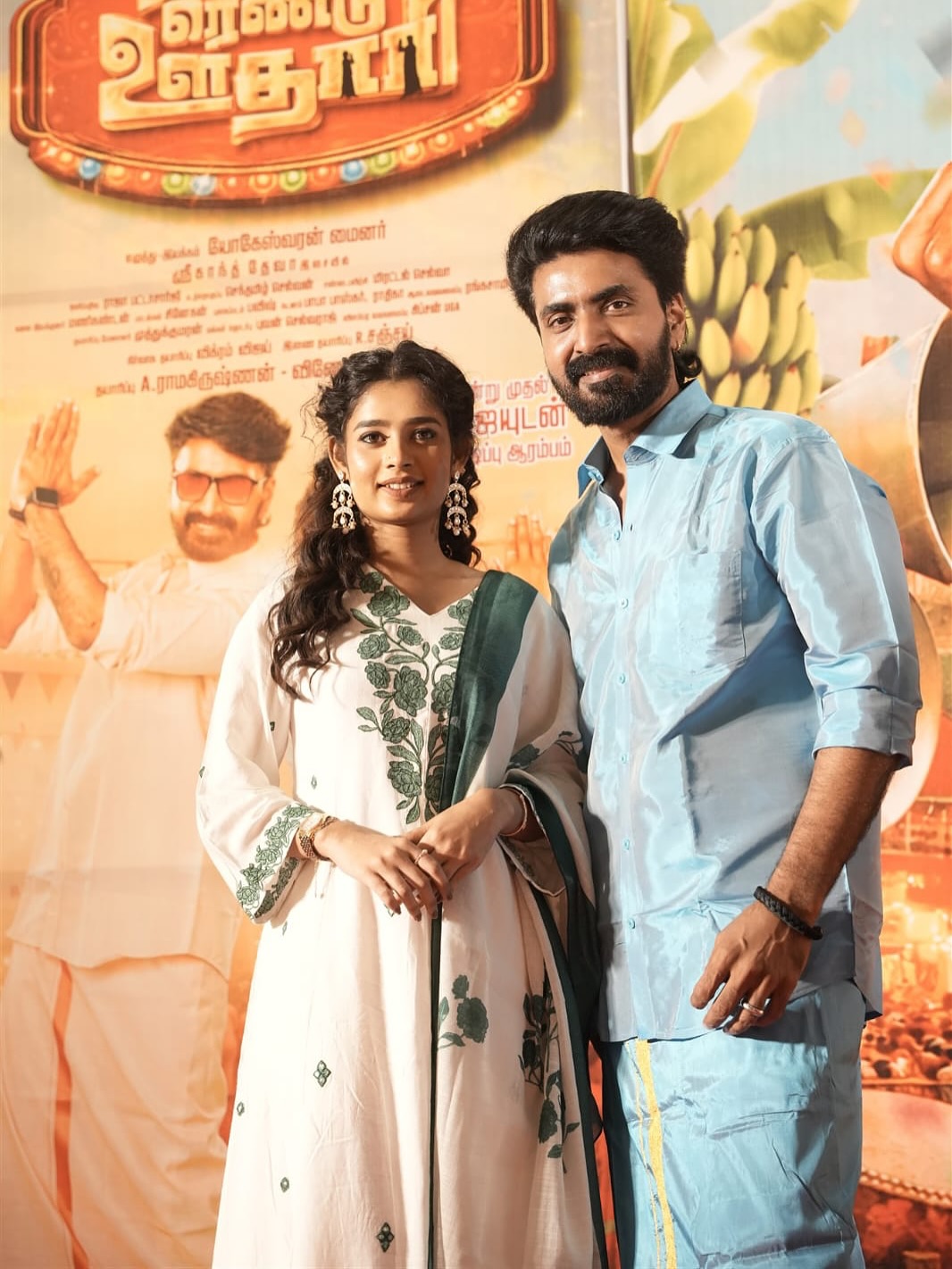 Vijay Sethupathi attends Oorukku Rendu Udhari! Catch the Exclusive Pooja Stills of Prajin’s Next