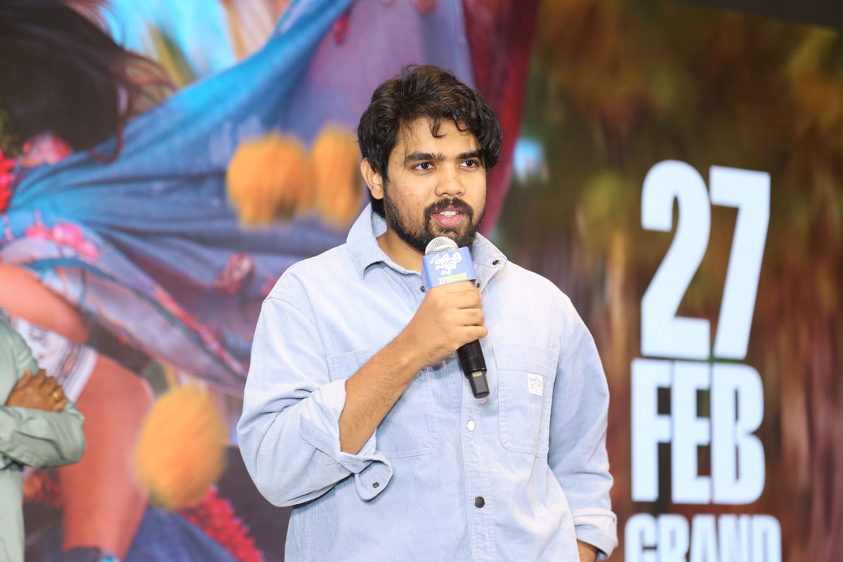 Sumanth Naidu addressing media