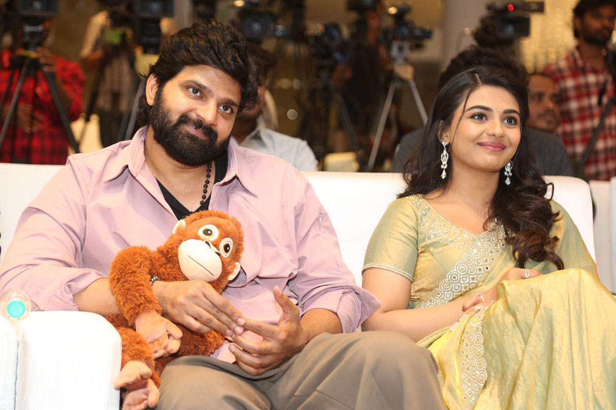 Sree Vishnu Nayan Sarika seated