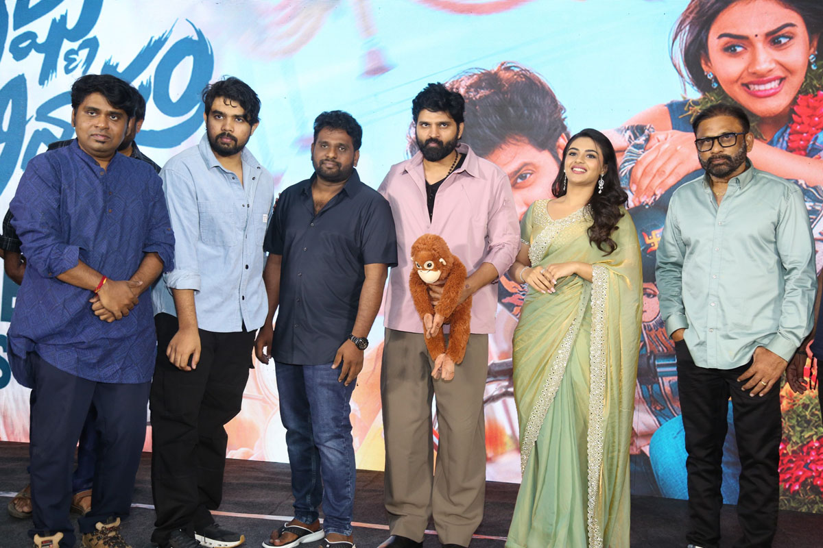 Radhan Sumanth Naidu team media pose