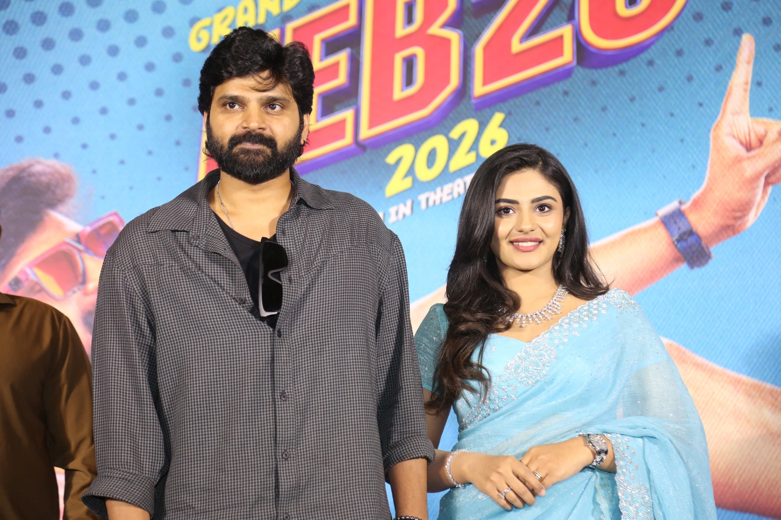 Sree Vishnu Nayana Sarika posing together