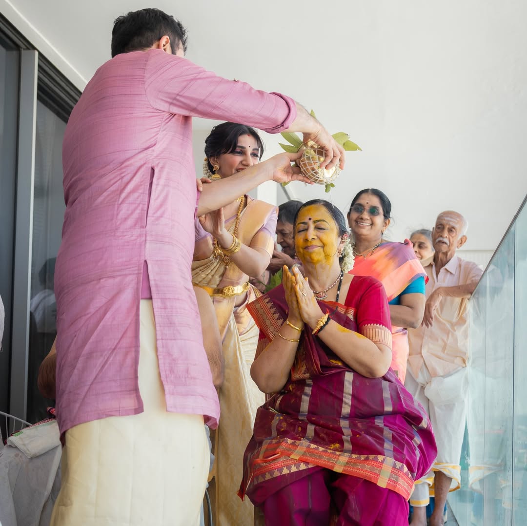 Bhavana Balakrishnan Father 70th birthday