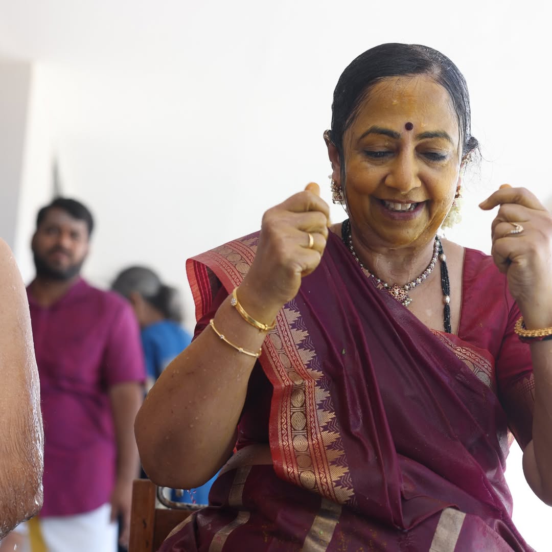 Bhavana Balakrishnan Father 70th birthday