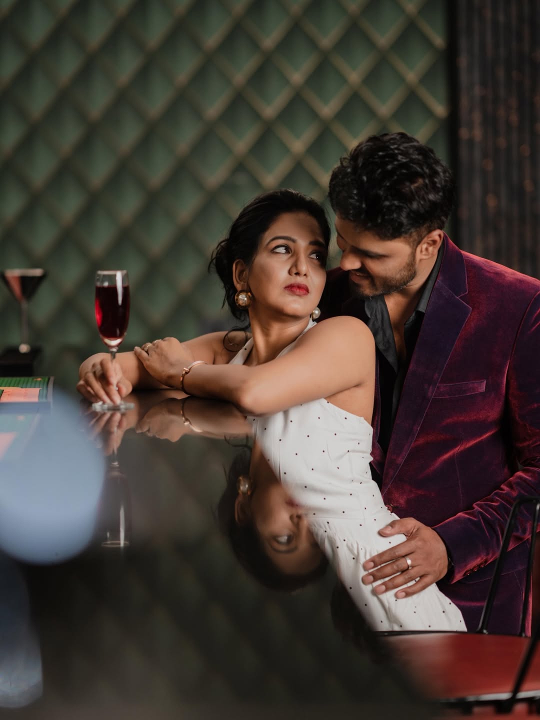 Wine, Romance & Radiance: Pavani-Amir Couple Goals Gallery Valentine’s Day Special
