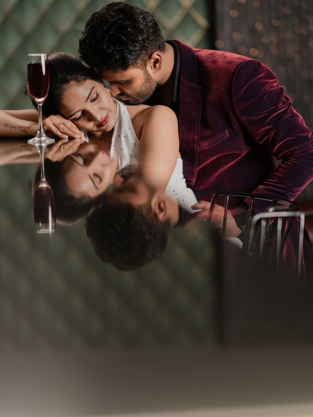 Wine, Romance & Radiance: Pavani-Amir Couple Goals Gallery Valentine’s Day Special