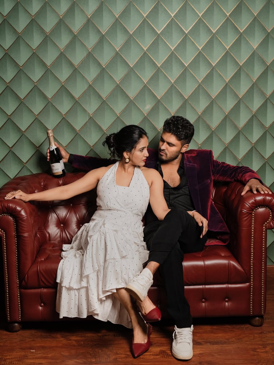 Wine, Romance & Radiance: Pavani-Amir Couple Goals Gallery Valentine’s Day Special