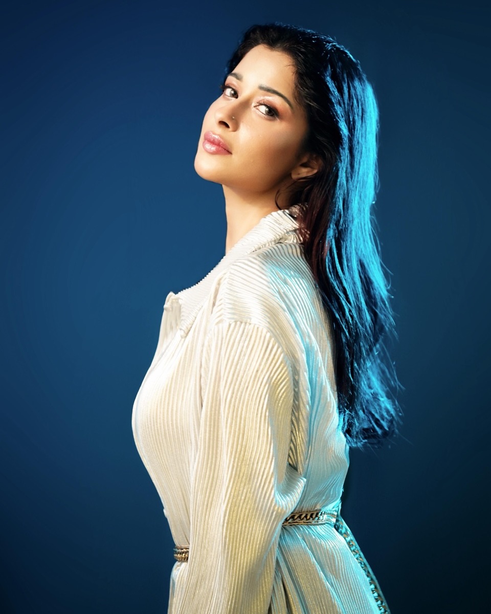 Nyra Banerjee sleek sophisticated outfit with stylish pose