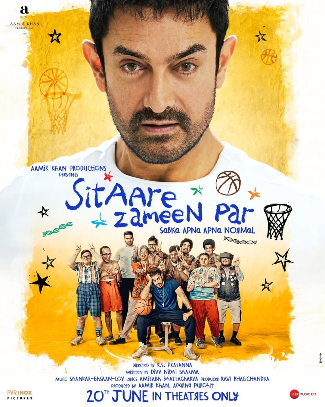 Story And Cast Of Sitaare Zameen Par