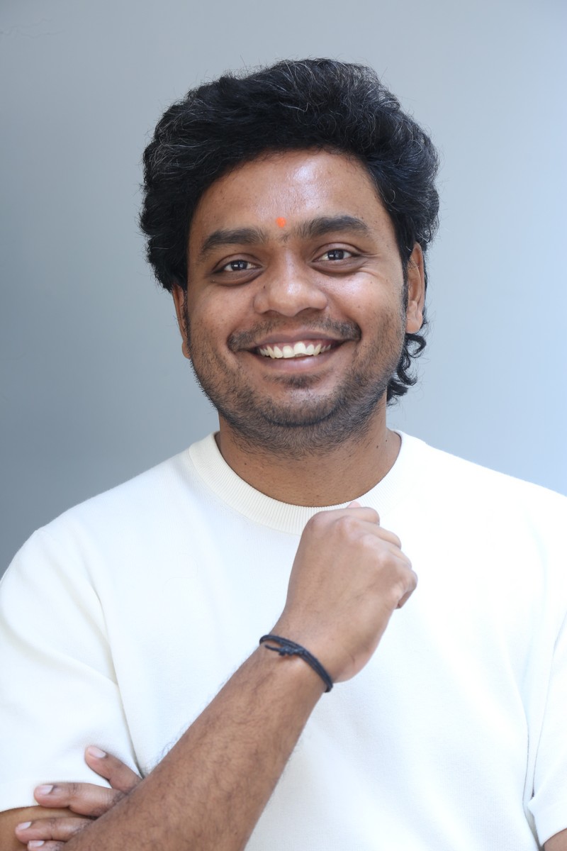 Abhilash Reddy confident stance with casual sharp fashion style