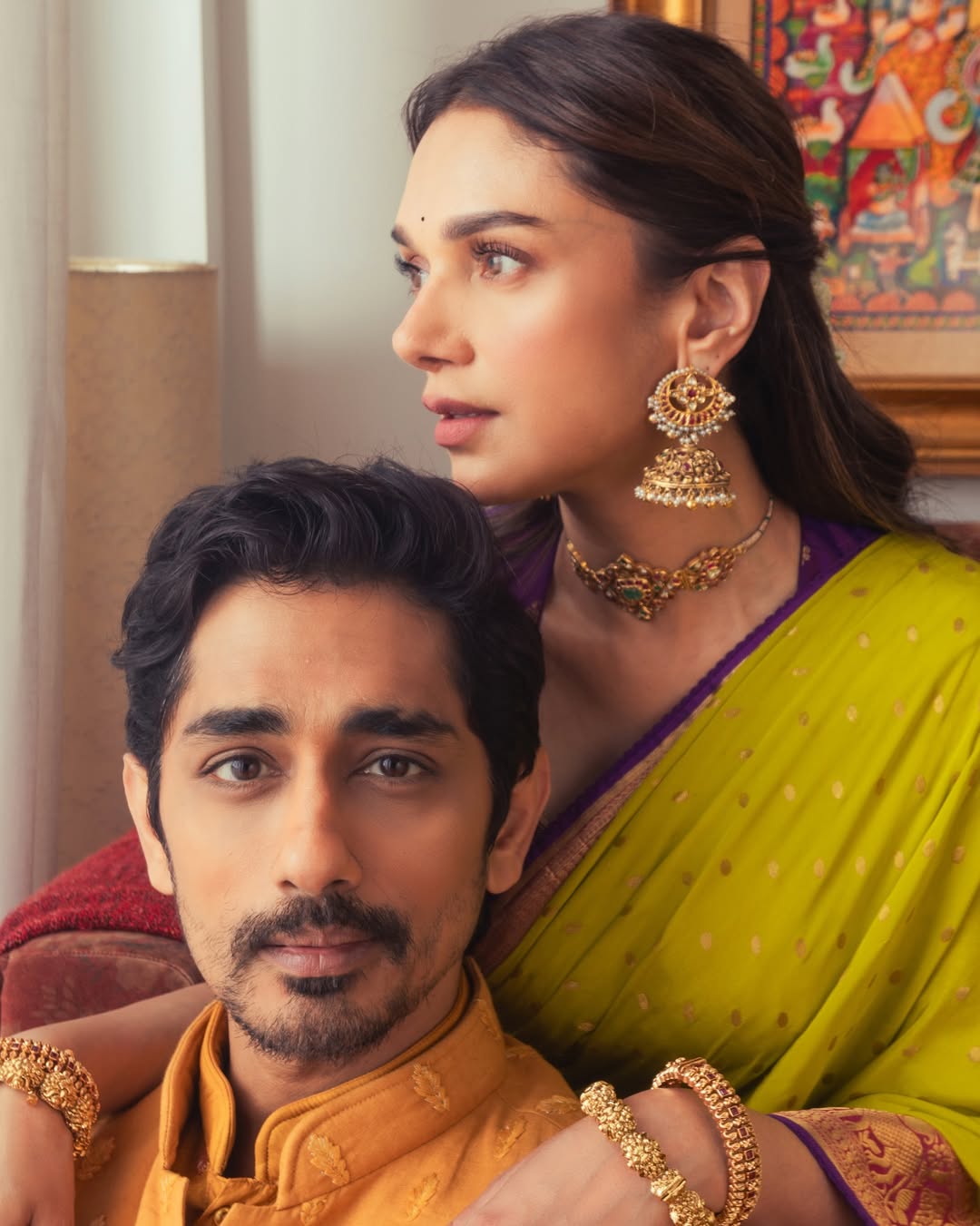 Aditi Rao Shares Steamy Photos with Partner Siddharth