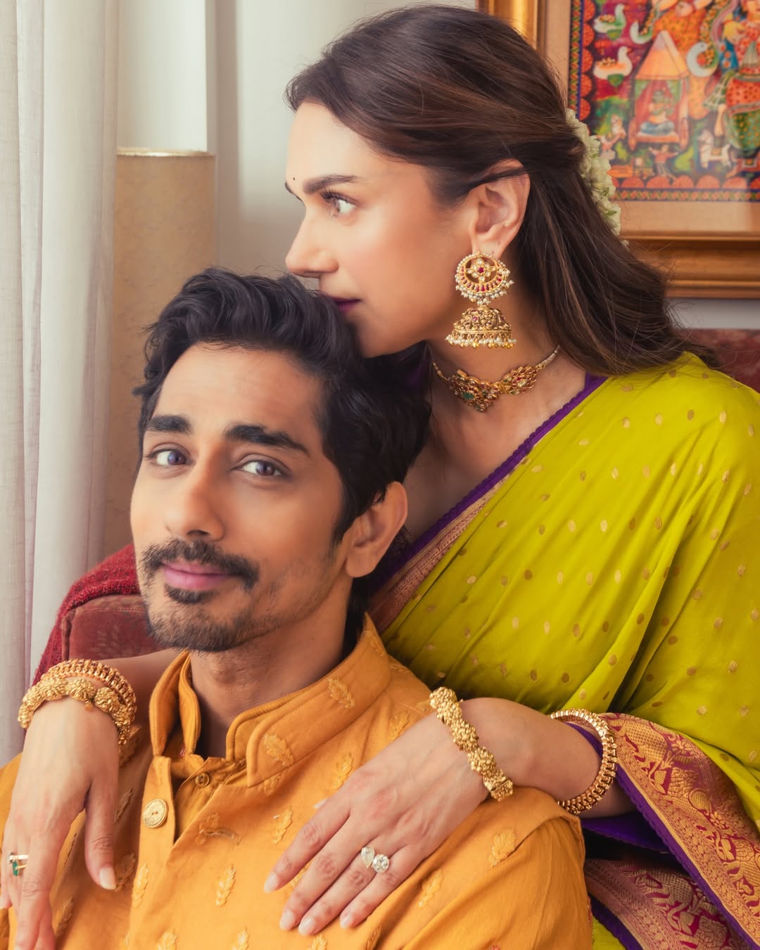 Aditi Rao Shares Steamy Photos with Partner Siddharth