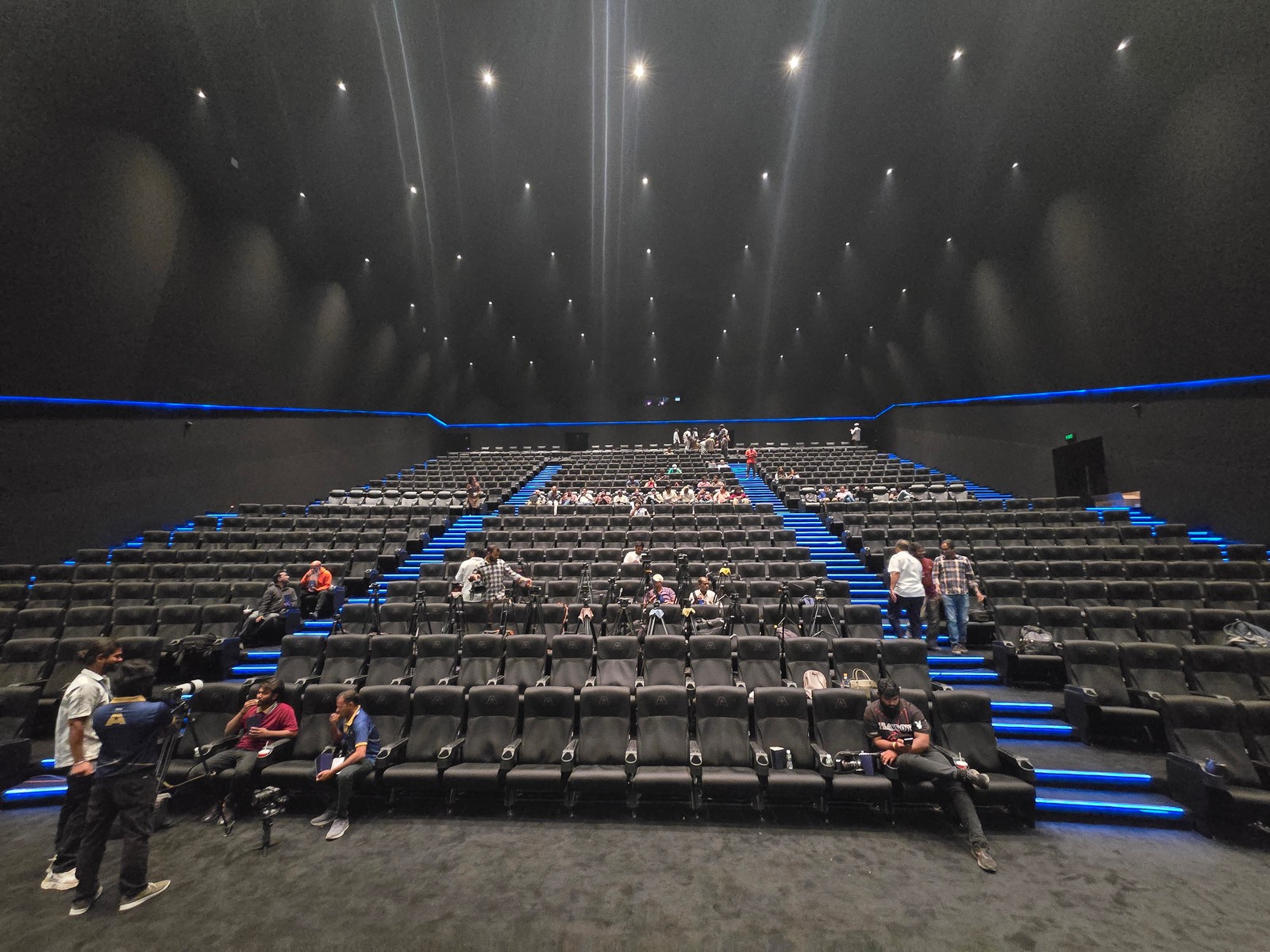 Allu Cinemas Kokapet theatre seating capacity view