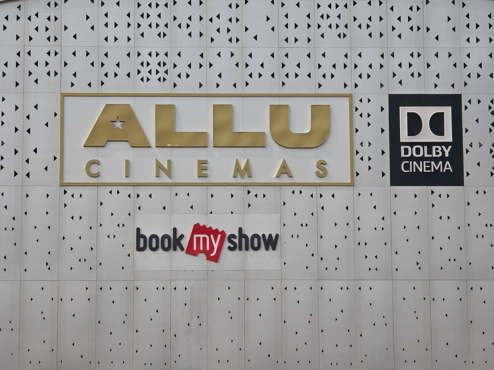 Allu Cinemas logo with Dolby Cinema branding