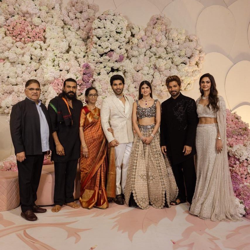 Allu Sirish Nayanika pre wedding reception