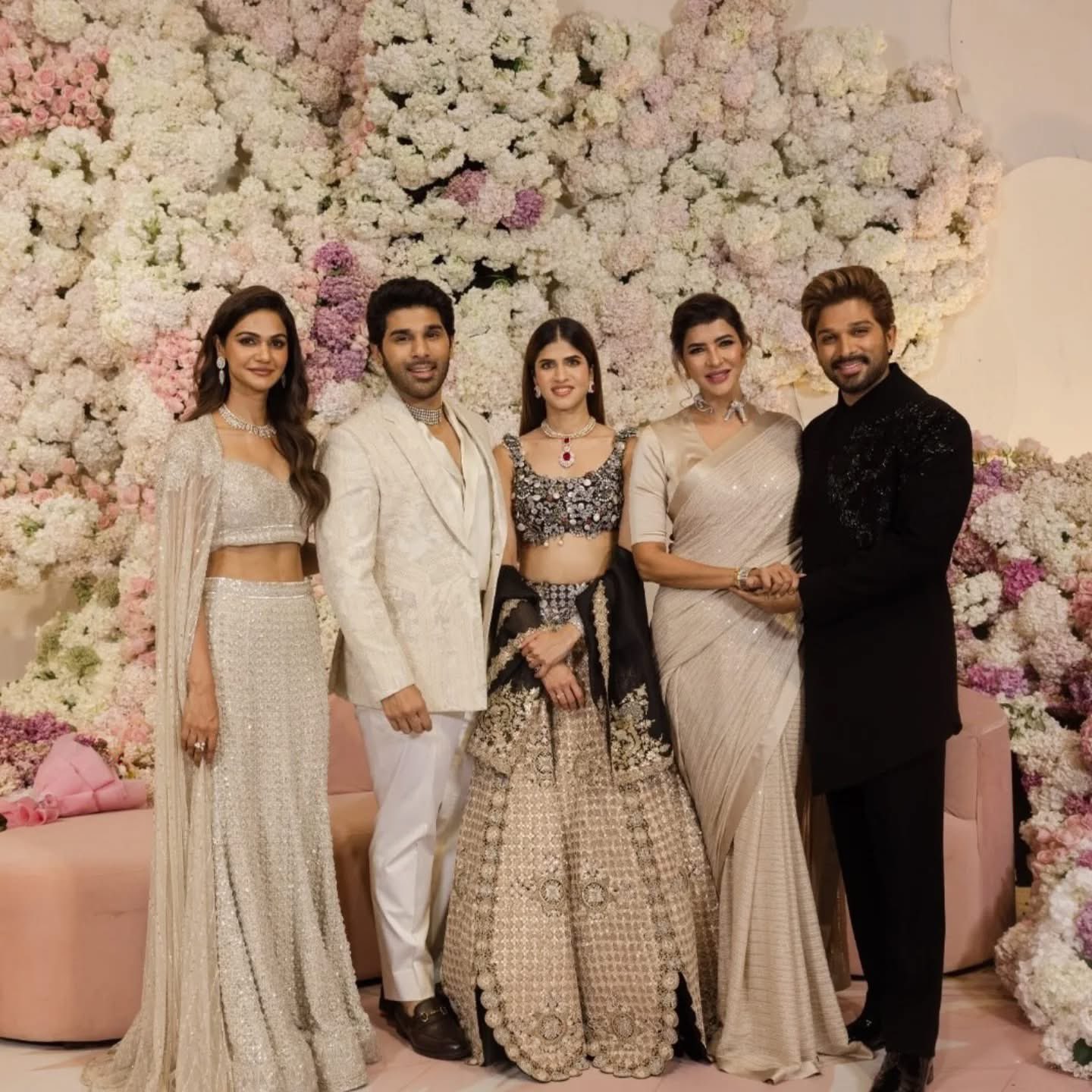 Allu Sirish Nayanika pre wedding reception