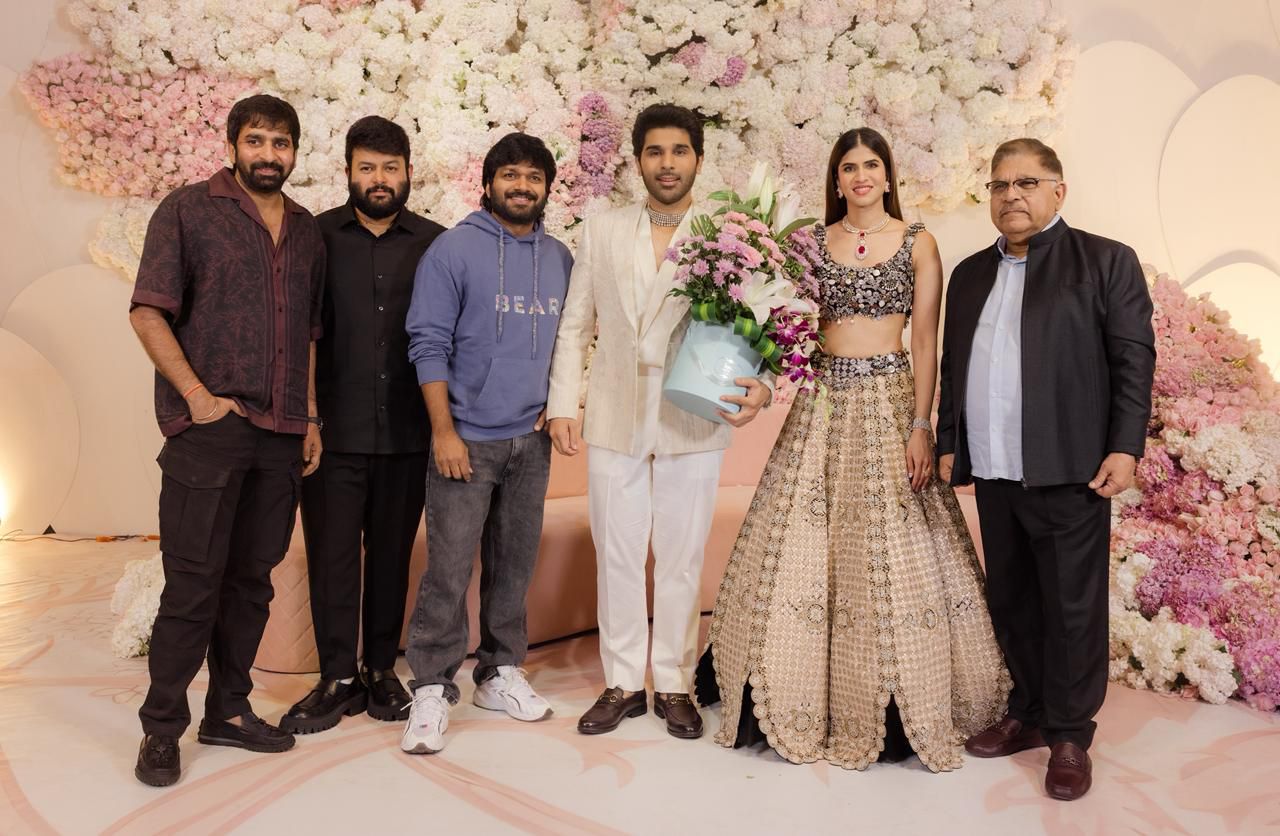 Allu Sirish Nayanika pre wedding reception
