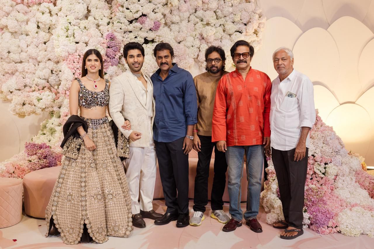 Allu Sirish Nayanika pre wedding reception