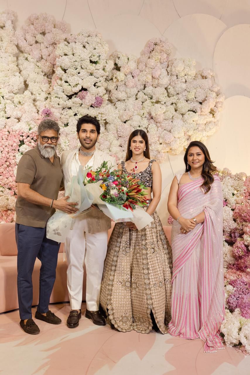 Allu Sirish Nayanika pre wedding reception