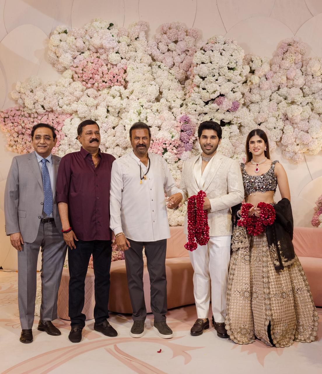 Allu Sirish Nayanika pre wedding reception