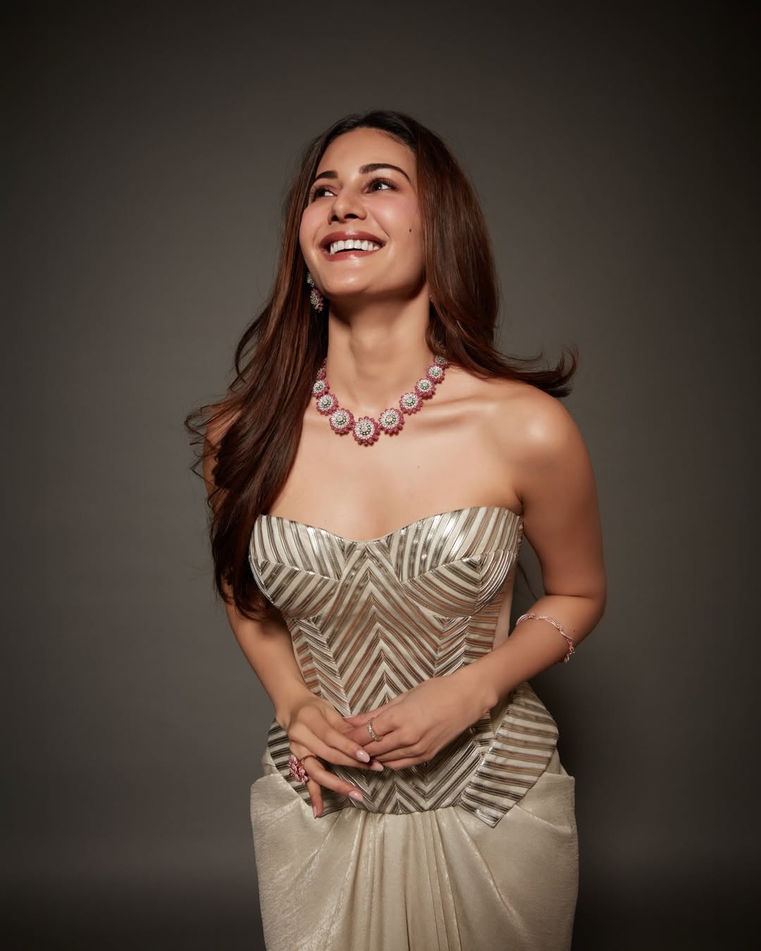 Amyra Dastur elegant style radiant smile glamorous appearance