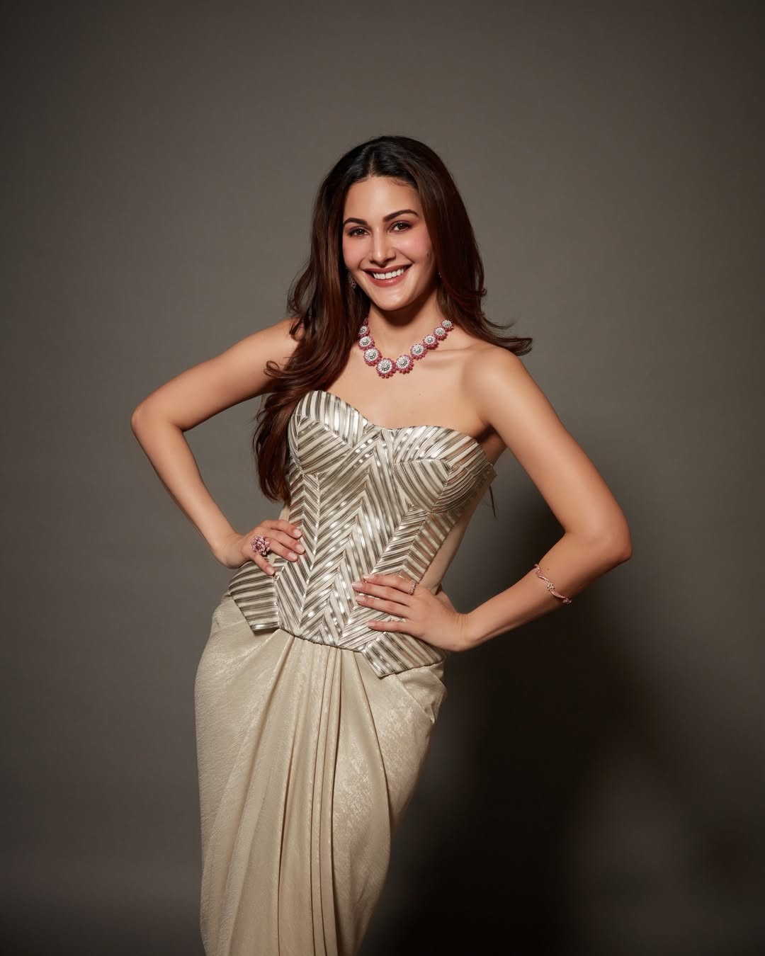 Amyra Dastur glam outfit graceful pose stylish confident look