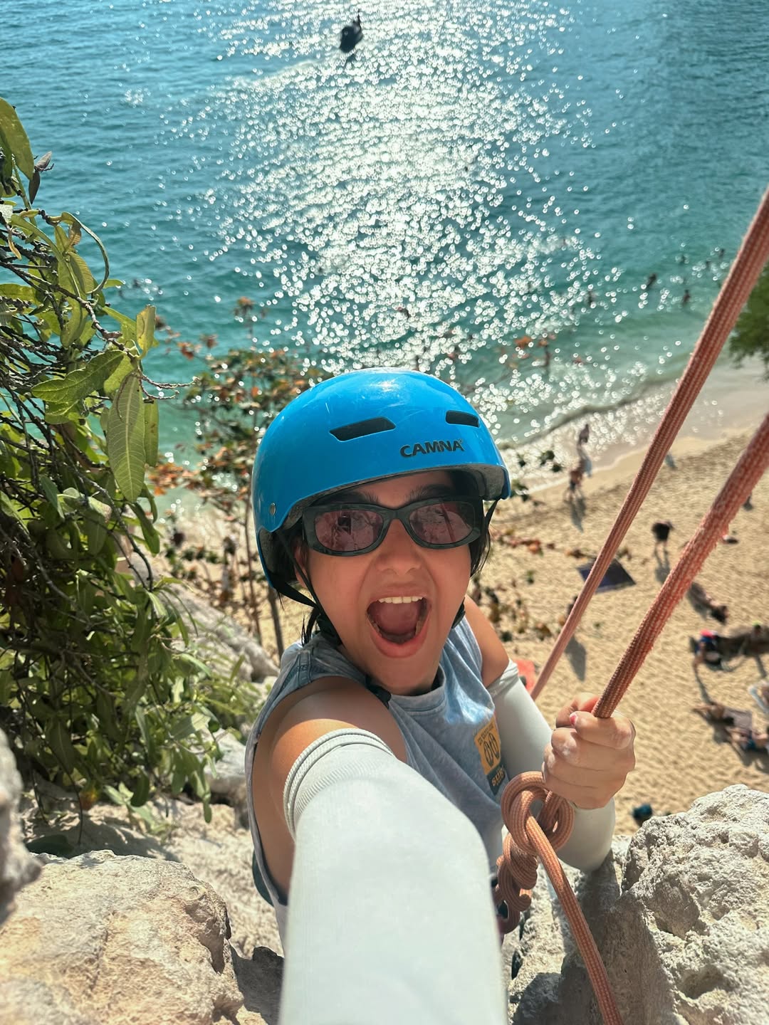 Anaswara Rajan mountain climbing photos