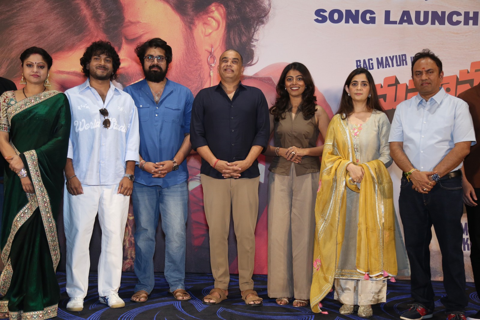 Raasi Rag Mayur team group at press meet