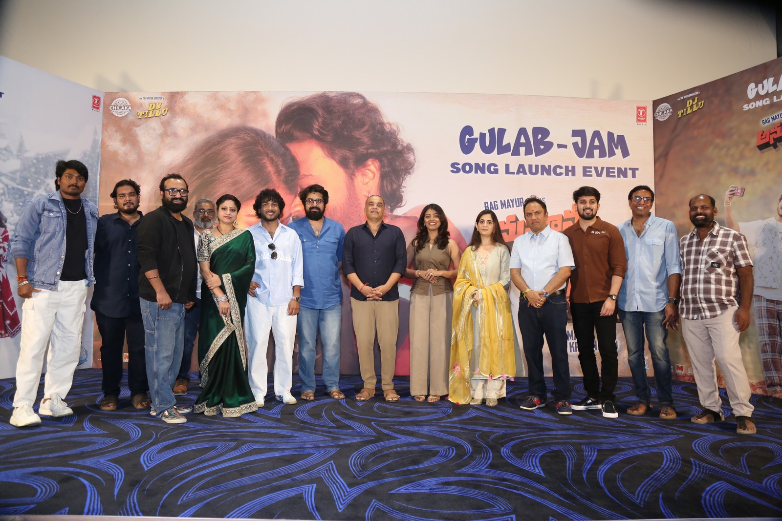 Anumana Pakshi team group photo event