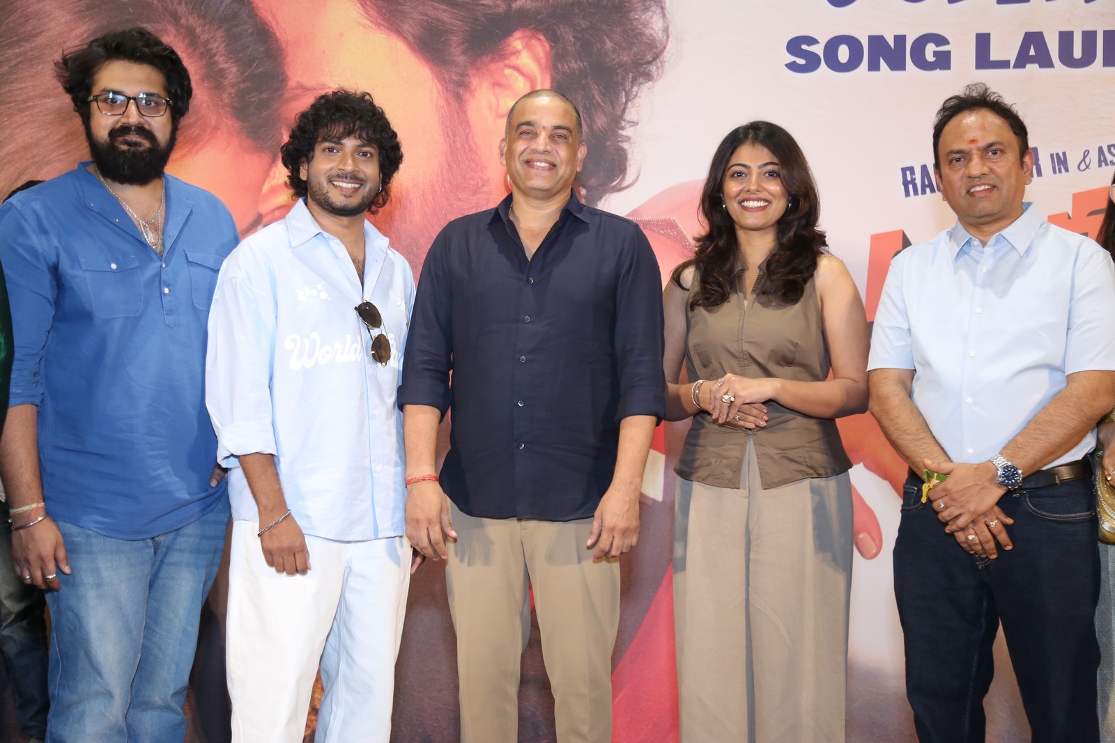 Director Rag Mayur Merin Philip group pose