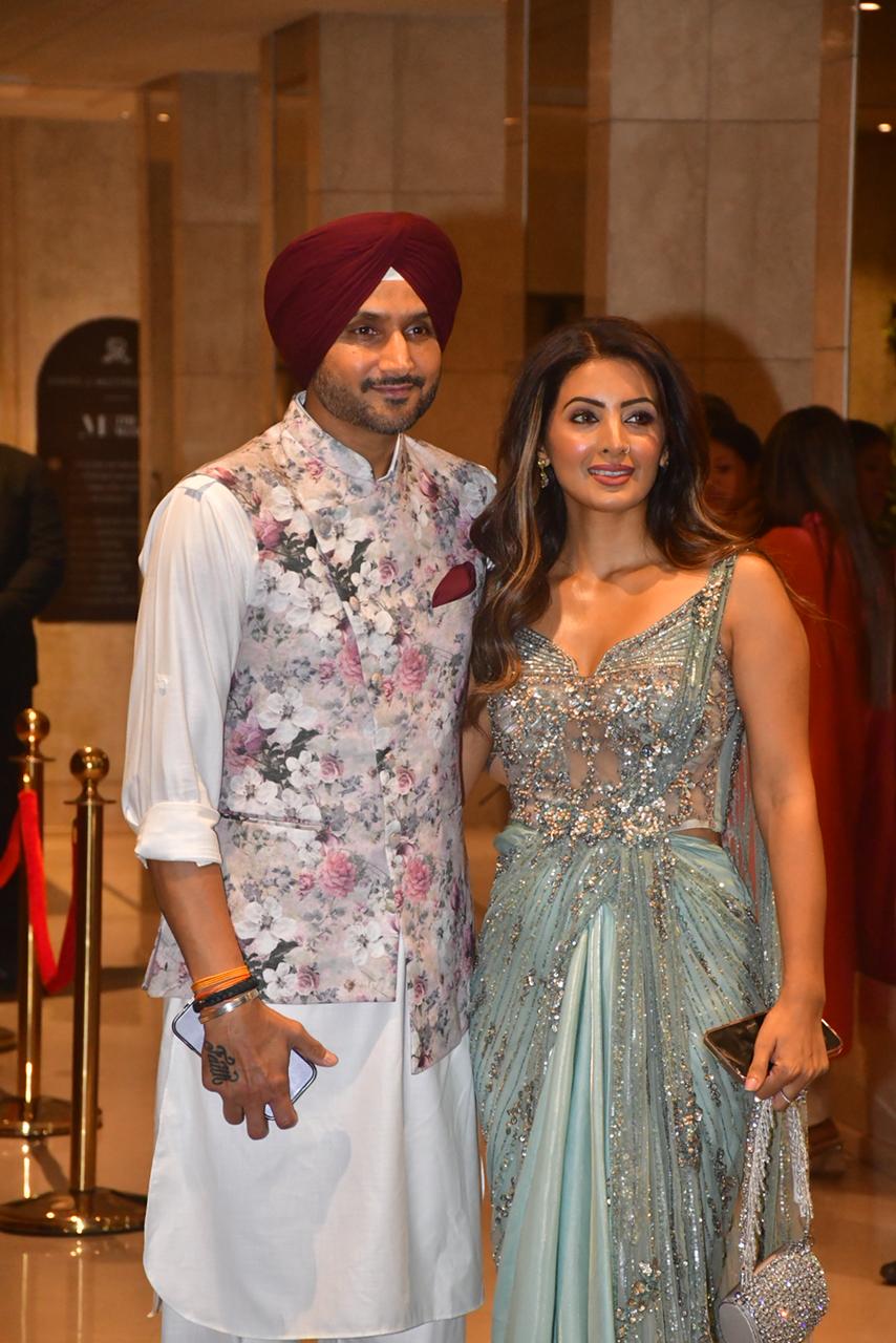 Harbhajan Singh Geeta Basra at Arjun Tendulkar wedding