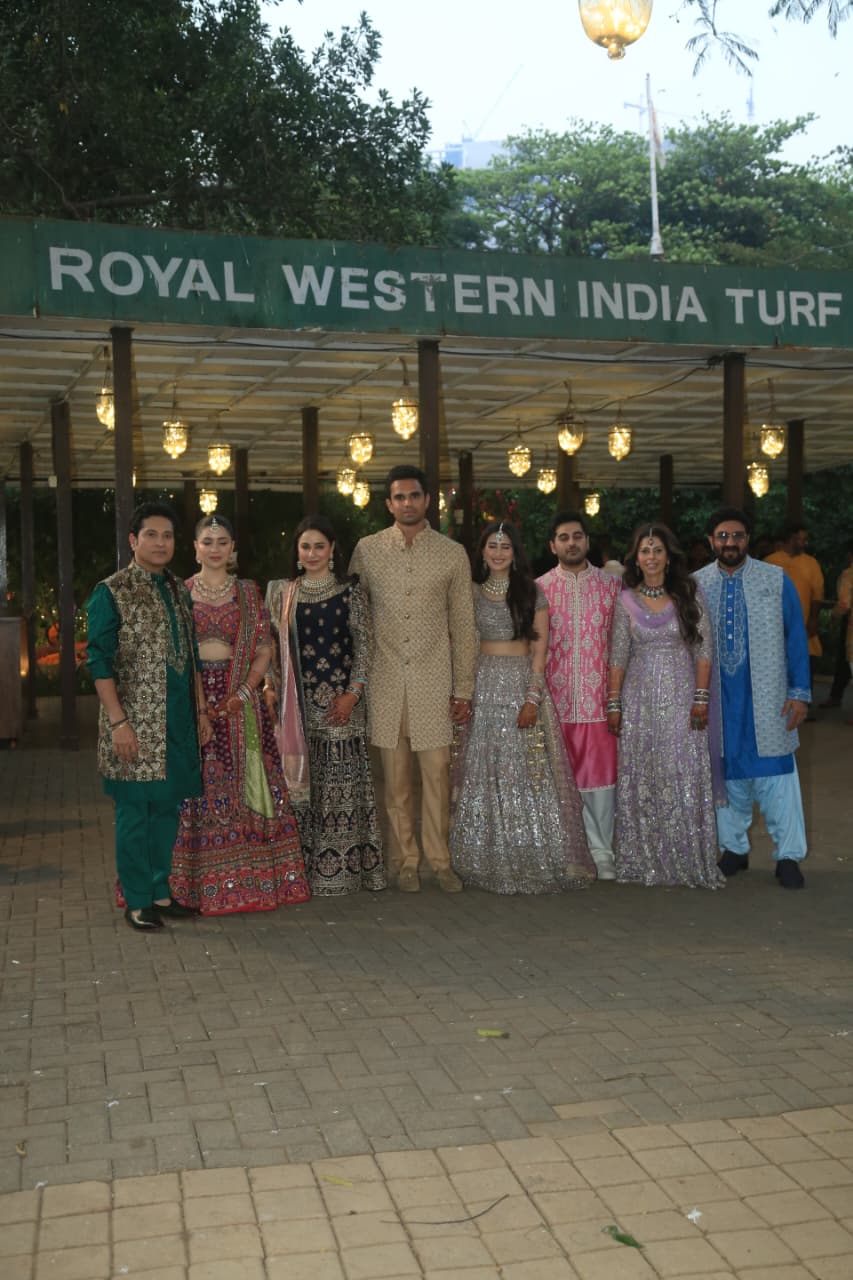 Arjun Tendulkar to Marry Older Partner Like Father Sachin Tendulkar? Sangeet Ceremony Photos Go Viral