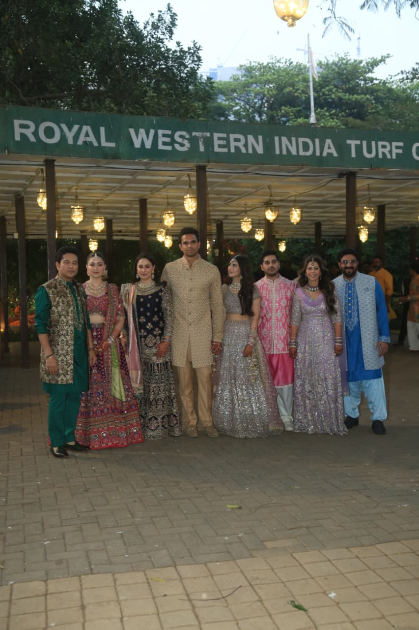 Arjun Tendulkar to Marry Older Partner Like Father Sachin Tendulkar? Sangeet Ceremony Photos Go Viral