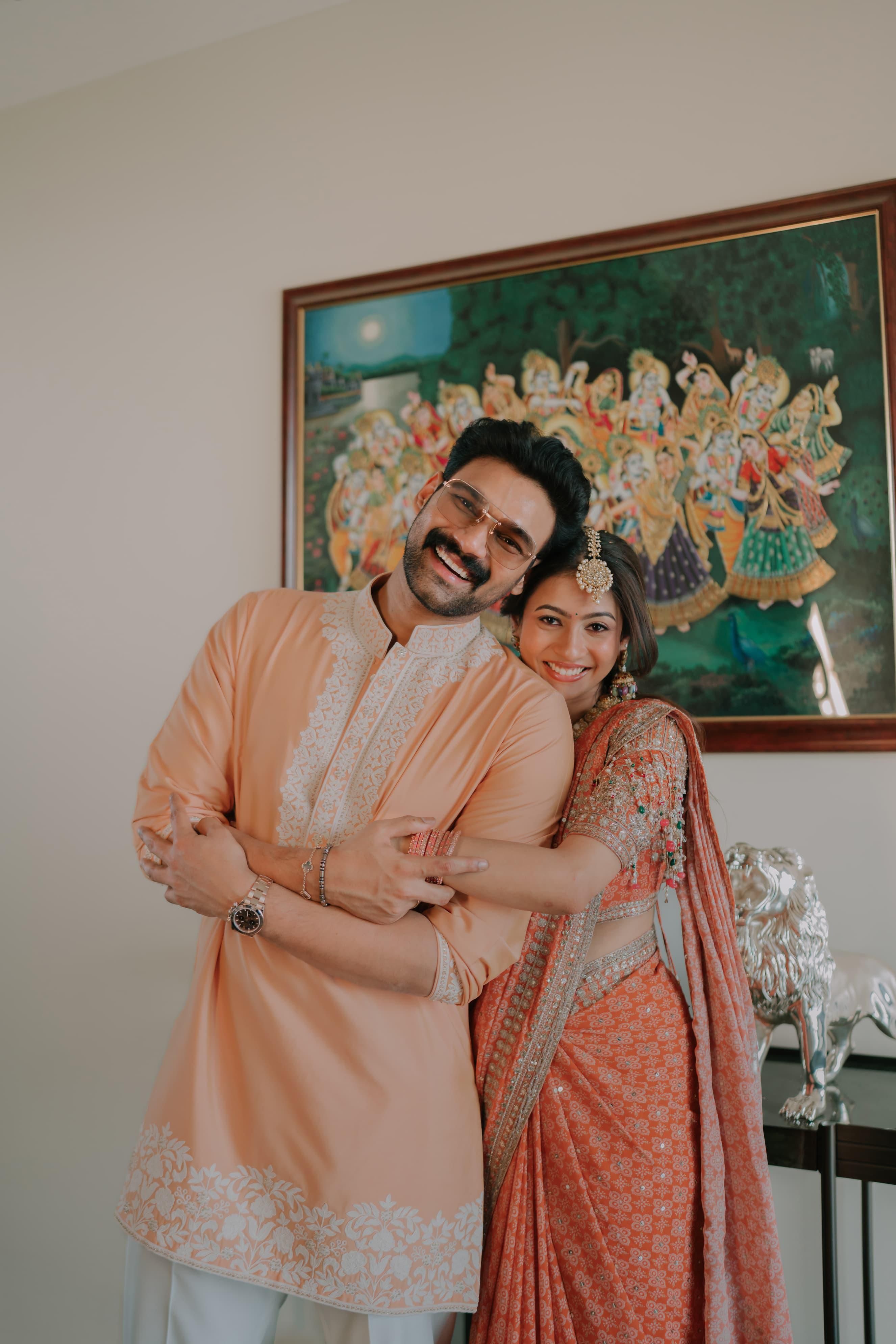 Bellamkonda Sreenivas engagement photos