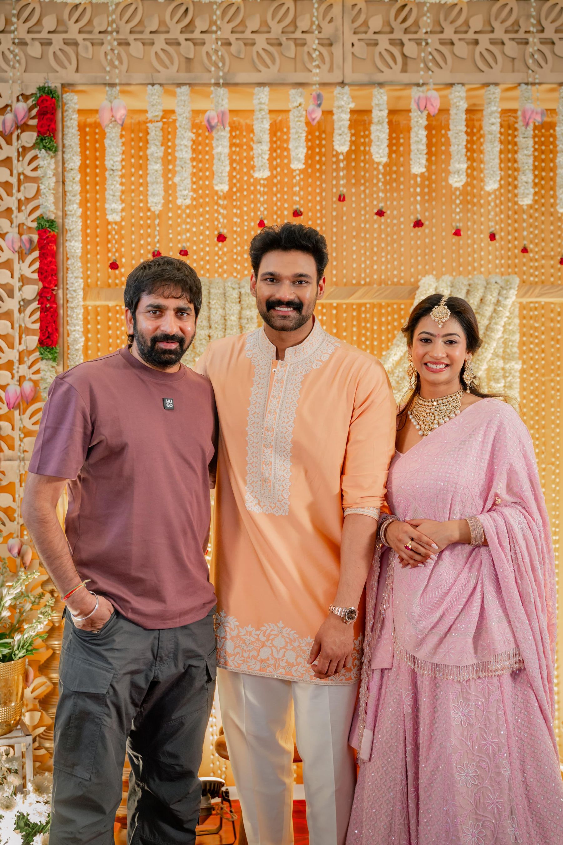 Bellamkonda Sreenivas engagement photos
