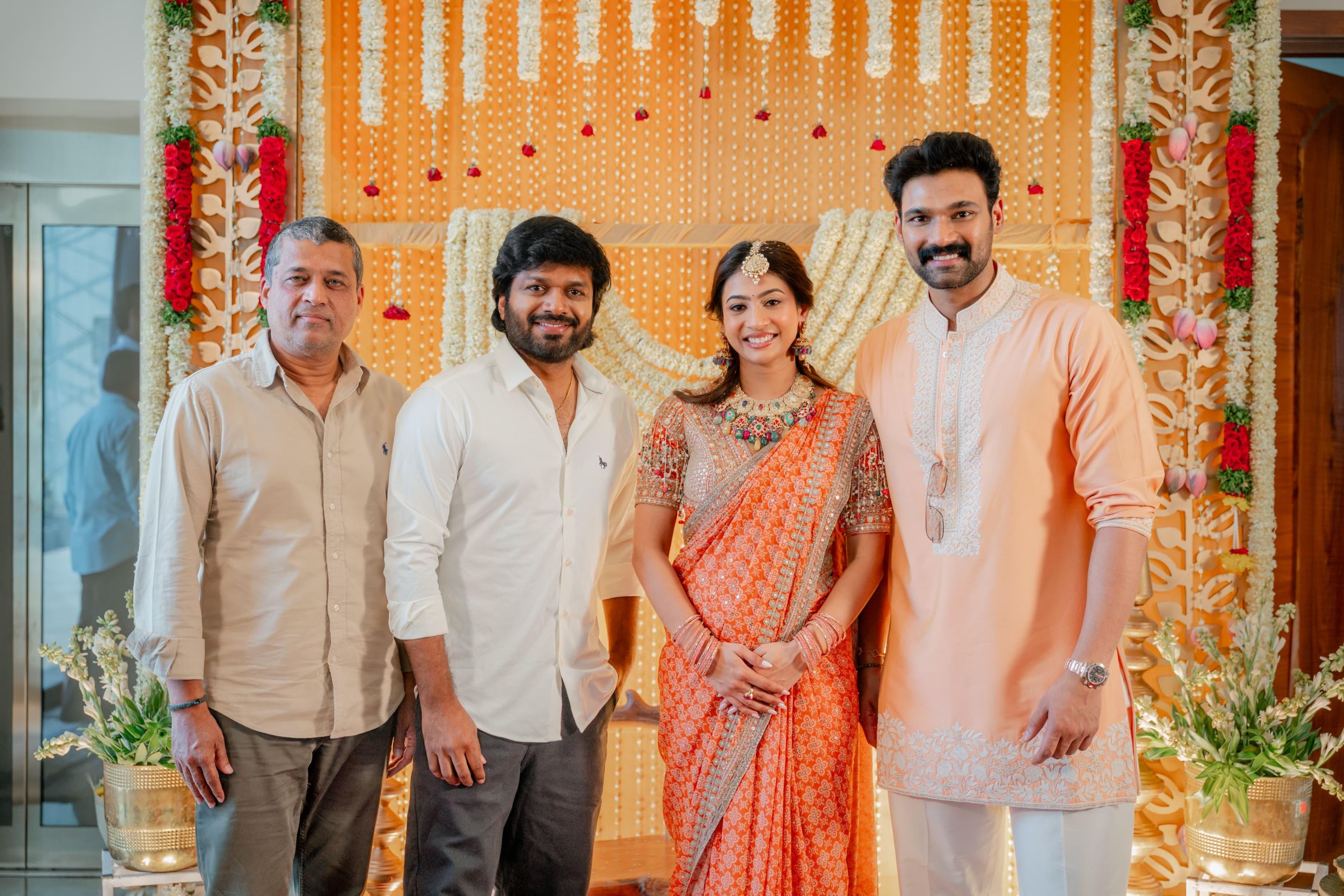 Bellamkonda Sreenivas engagement photos